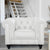 Fauteuil Abir blanc