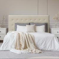 Tête de lit Adelle 180 cm beige