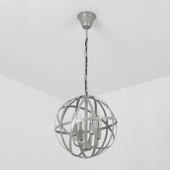 Suspension Jupiter Métal Gris