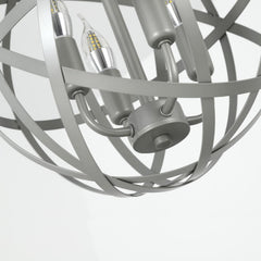 Suspension Jupiter Métal Gris