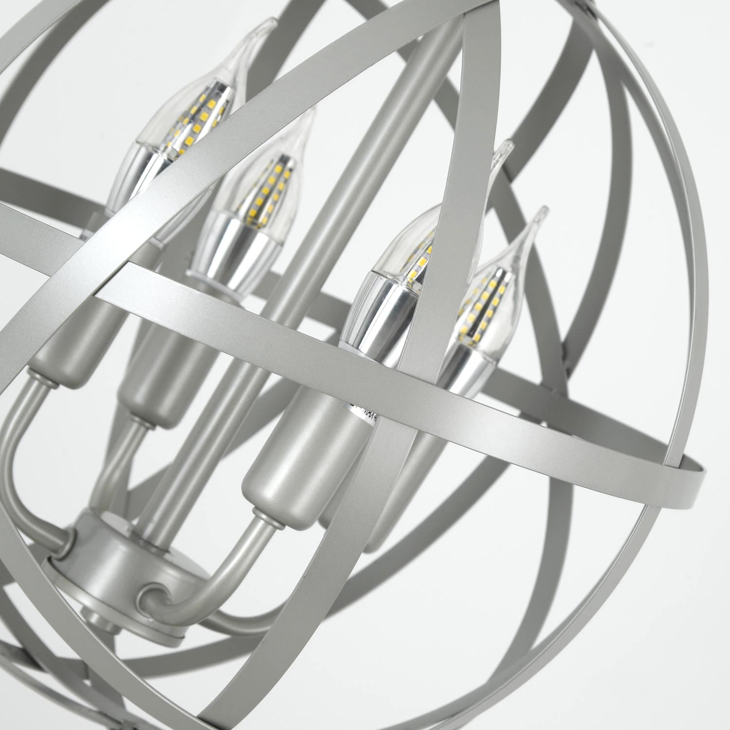Suspension Jupiter Métal Gris