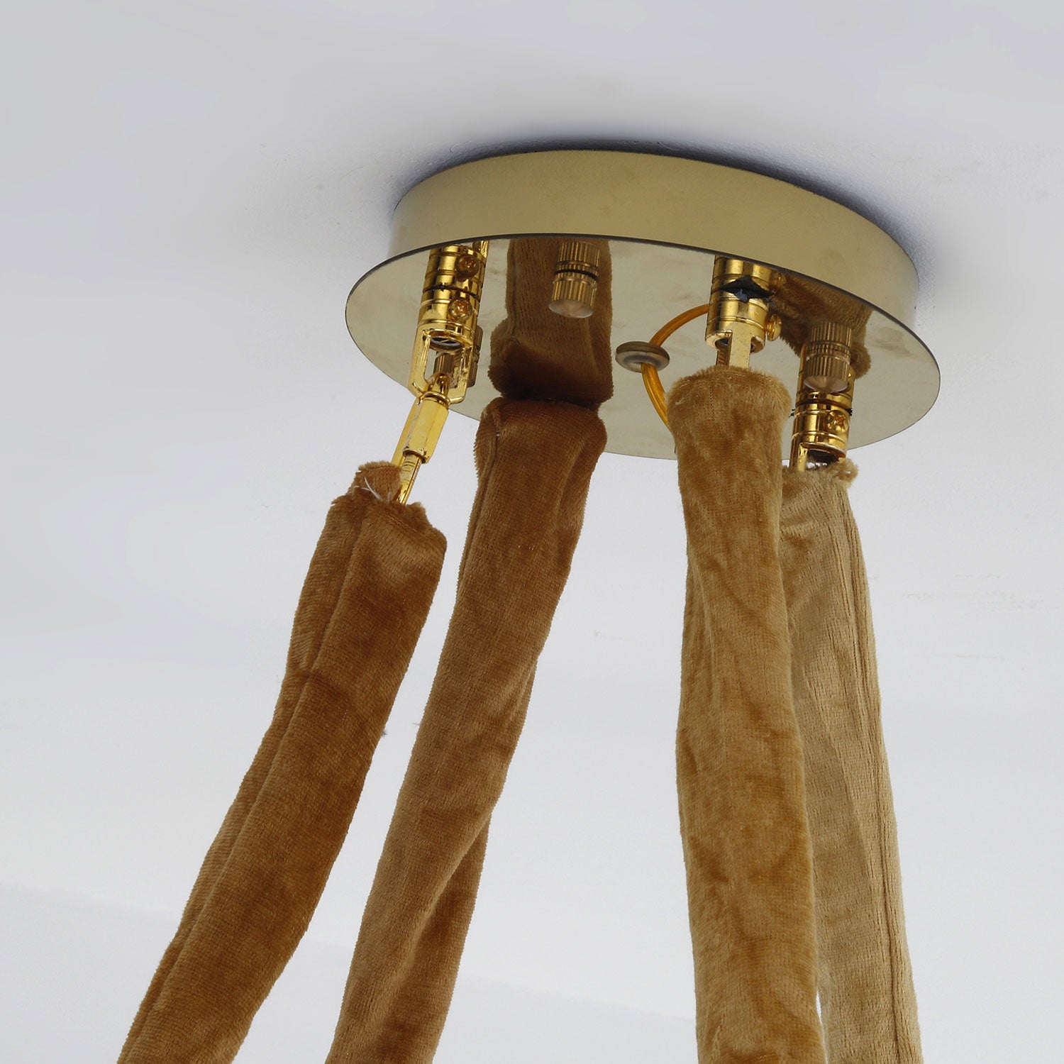 Suspension ronde Matador XL Métal Or