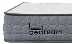 Pack Lit-coffre Songe + Matelas Bedream 140x190cm Tissu Beige