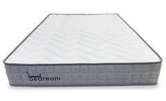 Pack Lit-coffre Songe + Matelas Bedream 140x190cm Velours Argent