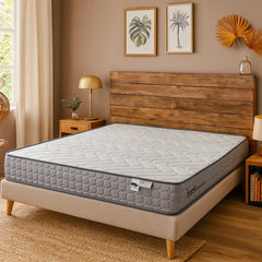 Matelas à ressorts ensachés 23cm Bedream accueil moelleux et soutien ferme 160x200cm