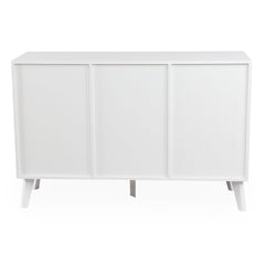Aparador de rejilla Carnes con 3 cajones y 2 puertas blanco L120cm