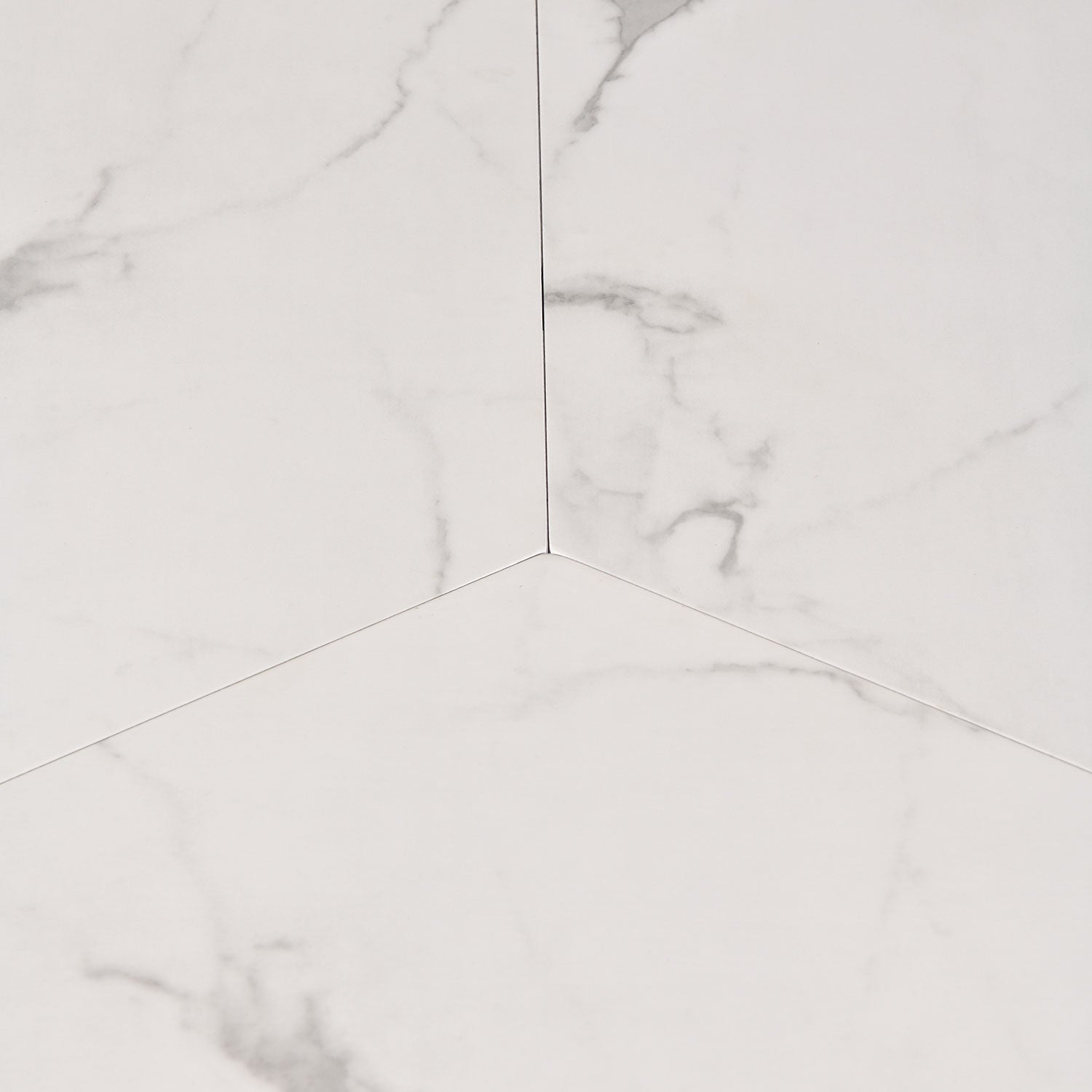 Table ronde pliante gain de place Foldine Ø80cm Métal Noir et Effet marbre Blanc