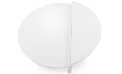 Set de 2 tables basses Callio design blanc