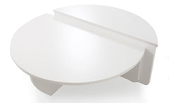 Set de 2 tables basses Callio design blanc