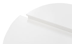 Set de 2 tables basses Callio design blanc