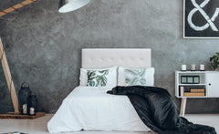 Tête de lit Adelle 140 cm en blanc