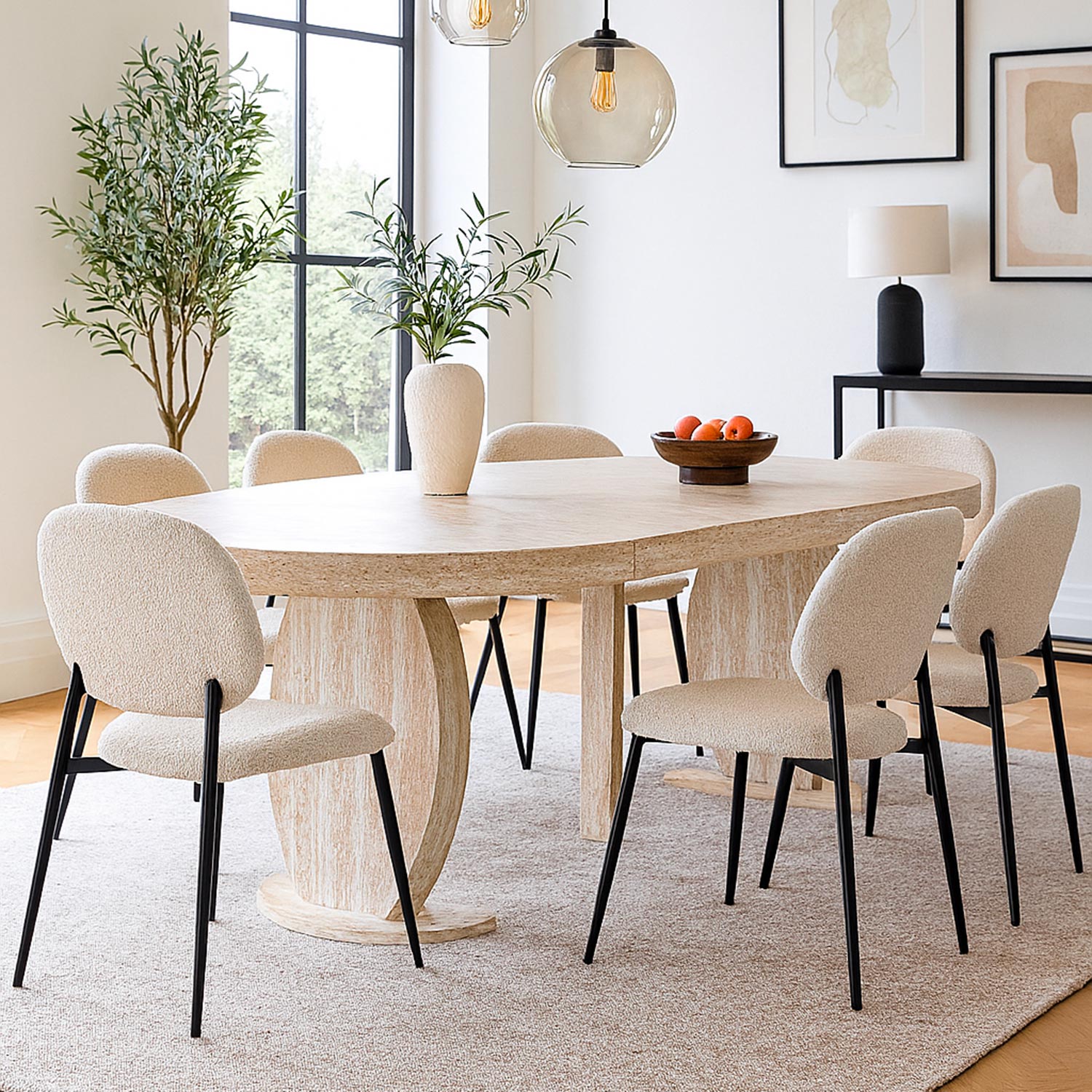 Pack aménagement "Moderne Organique" Bleu Beige Taupe