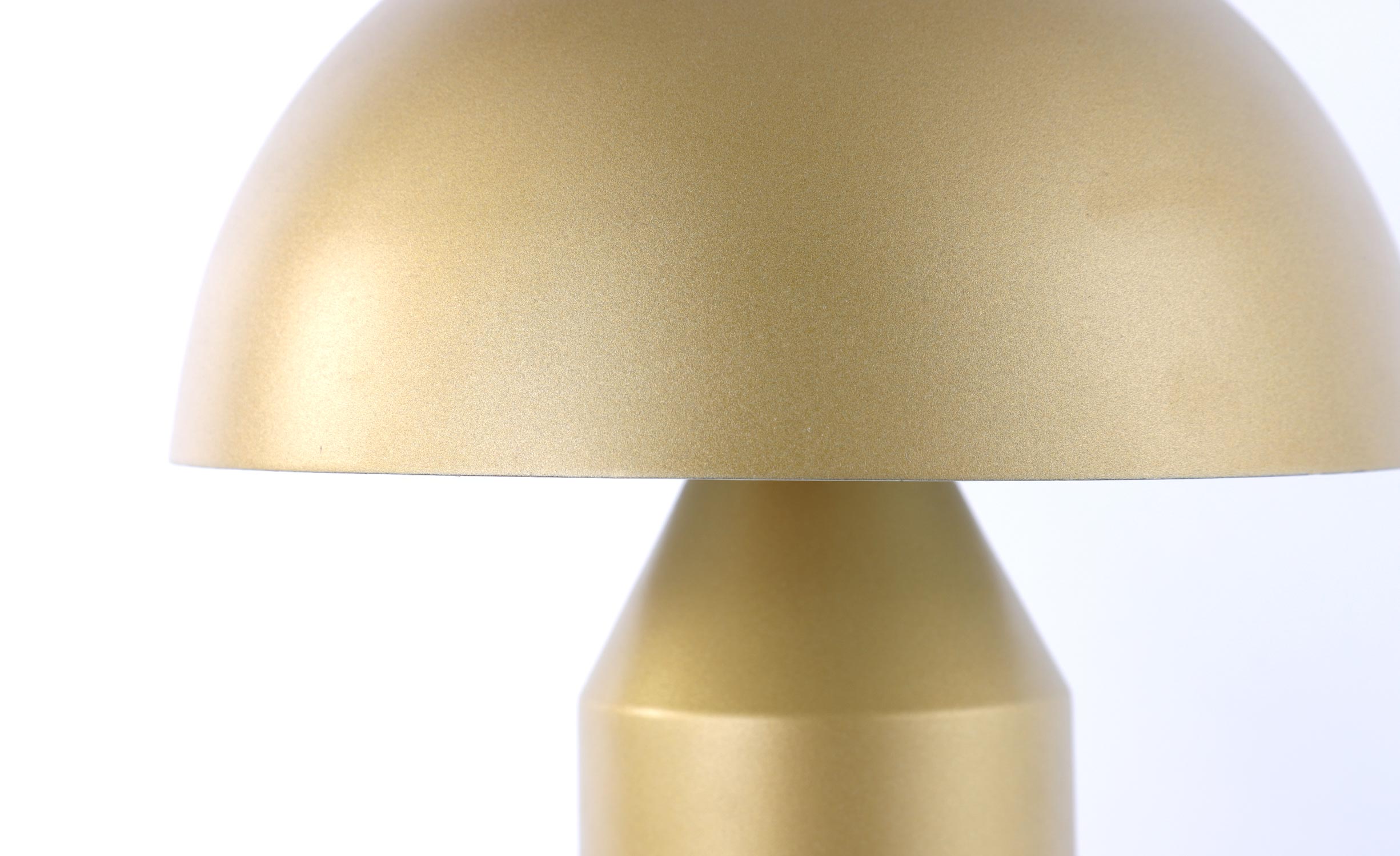 Lampe de table Mushroom Verre Or