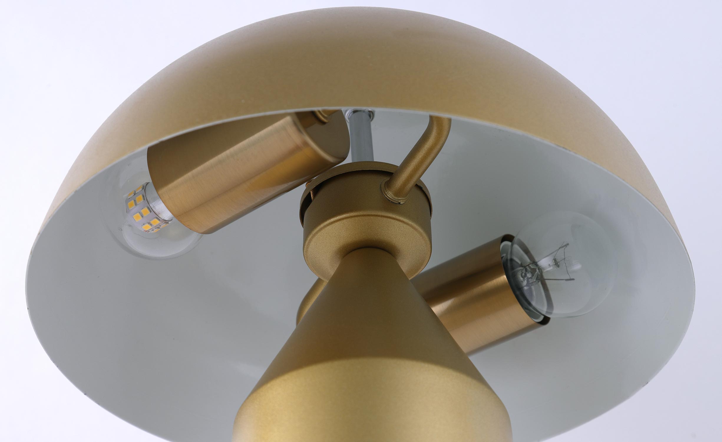 Lampe de table Mushroom Verre Or
