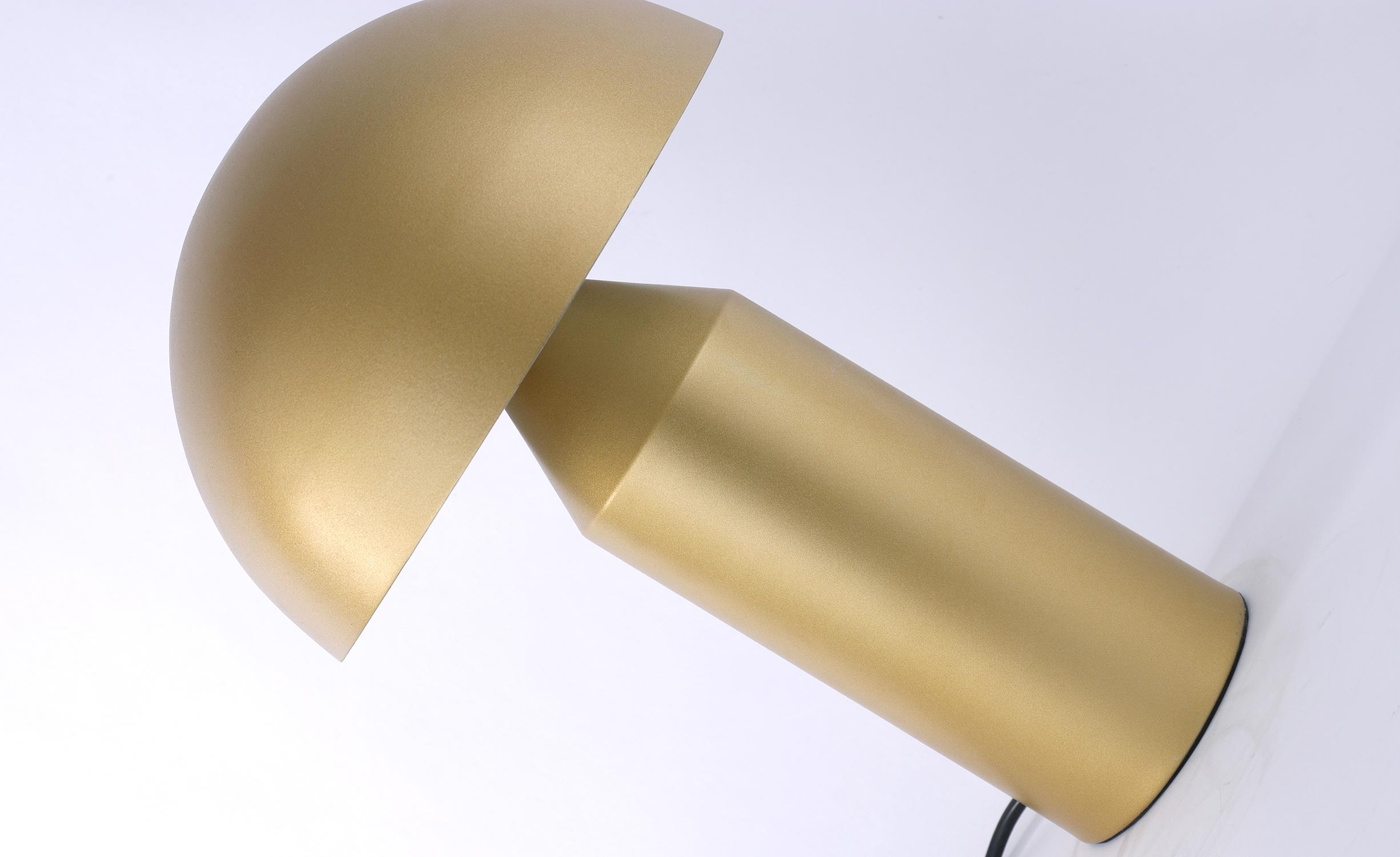 Lampe de table Mushroom Verre Or