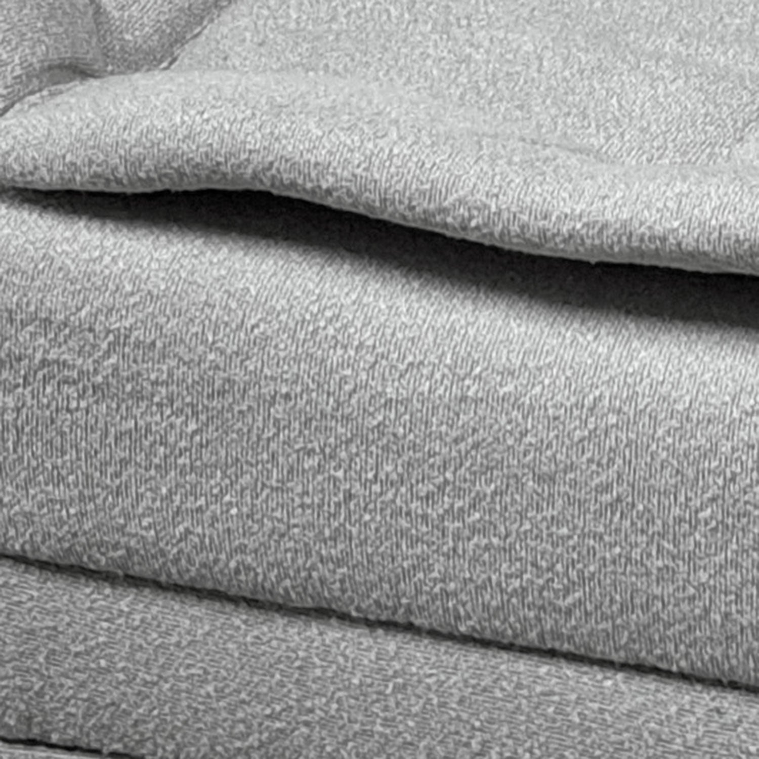 Fauteuil transformable en banquette Lefkada Tissu texturé Gris