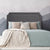 Tête de lit Adogio 180 cm tissu gris
