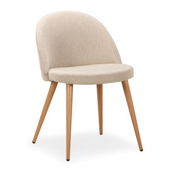 Lote de 4 taburetes Aliaxa beige