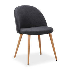 Lote de 2 sillones Aliaxa gris oscuro