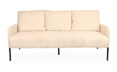 Sofá de 3 plazas de pana Cerlabo beige