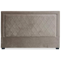 Tête de lit Amoli 180 cm velours taupe