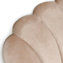 Tête de lit Mermaid 160 cm Velours Taupe