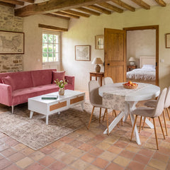 Pack aménagement "Douceur Bohème" Rose Blanc Beige