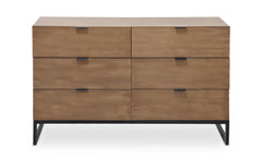 Commode 6 tiroirs Panara Chêne Clair
