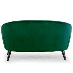 Canapé 3 places scandinave Savoy Velours Vert