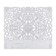 Tête de lit bois blanc sculpté 160cm