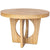 Table extensible ronde Bado chêne clair