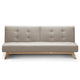 Sofá cama clic clac escandinavo beige