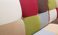 Canapé convertible scandinave Yazu Multicolore